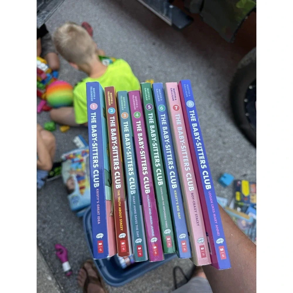 The Baby-Sitters Club Graphic Novels Lot 8 Books #1-8 Scholastic Paperback Set